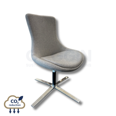 Orangebox - Bloom Meeting Chair - Grey/Chrome Orangebox - Bloom Meeting Chair - Grey/Chrome