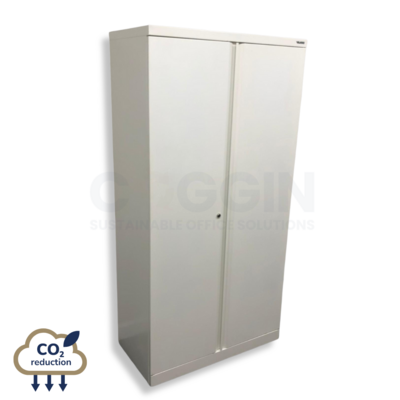 Metal Cupboard - 1800mm - White Metal Cupboard - 1800mm - White