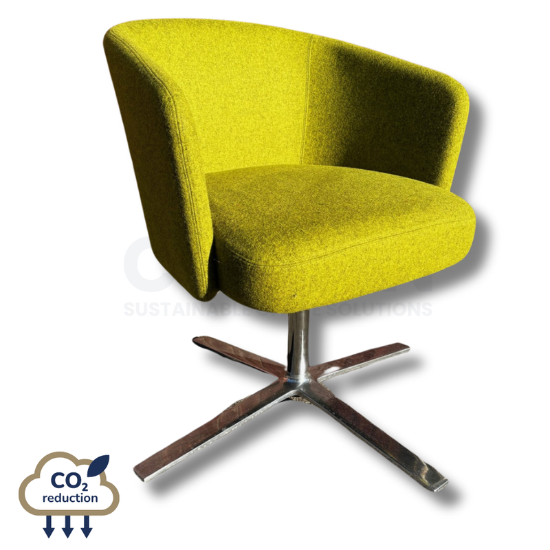 Orangebox - Armchair - Green/Chrome Orangebox - Armchair - Green/Chrome