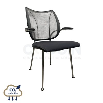 Humanscale Diffrient World - Meeting Chair - Black Humanscale Diffrient World - Meeting Chair - Black