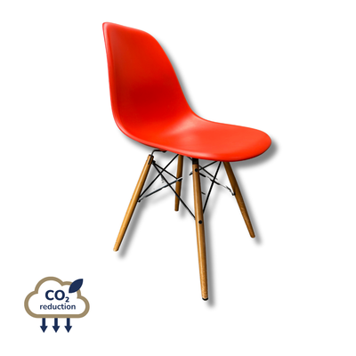 Vitra Eames - DSS N Stackable Chair - Red