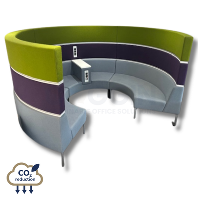 Connection Booth - Grey/Blue/Green/Purple Connection Booth - Grey/Blue/Green/Purple