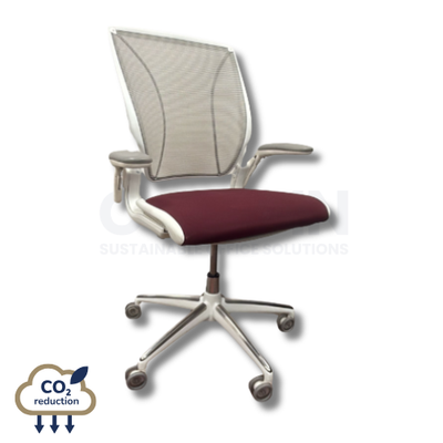 Humanscale - Diffrient World Chair - Red Humanscale - Diffrient World Chair - Red