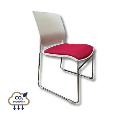 Stackable meeting Chair - Pink Stackable meeting Chair - Pink