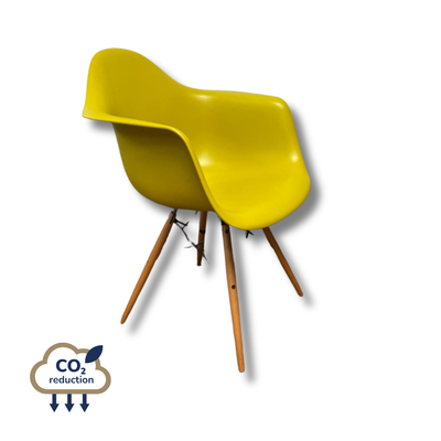 Vitra Eames - Plastic Armchair DAW - Yellow Vitra Eames - Plastic Armchair DAW - Yellow
