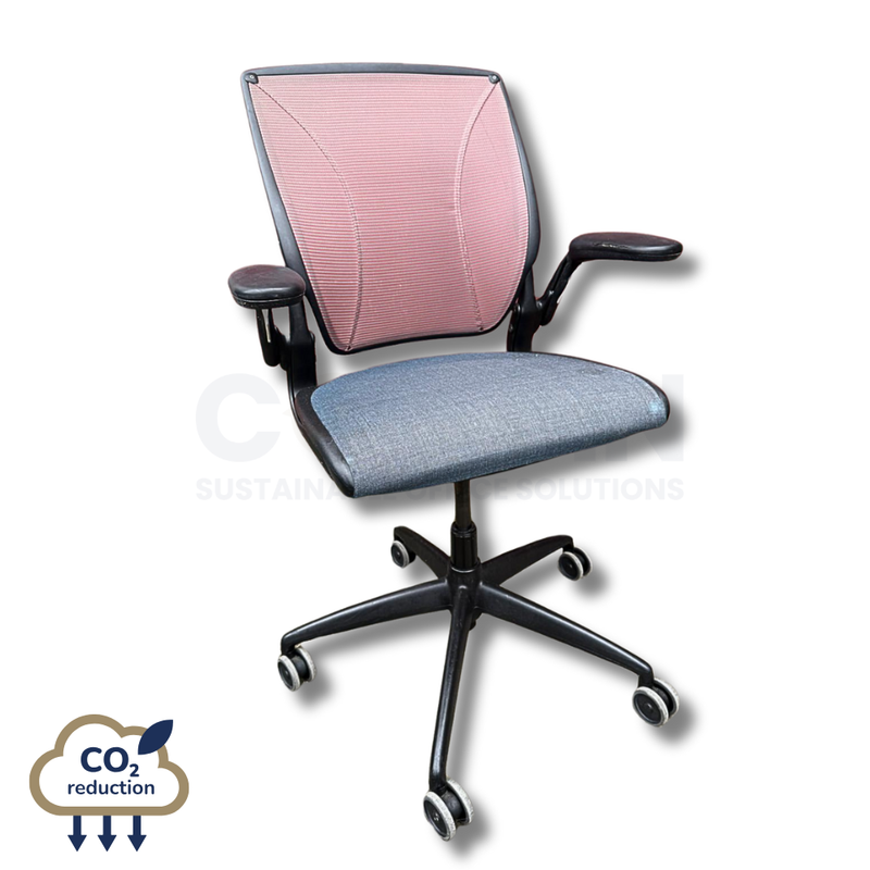 Humanscale - Diffrient World Chair - Red/Grey Humanscale - Diffrient World Chair - Red/Grey