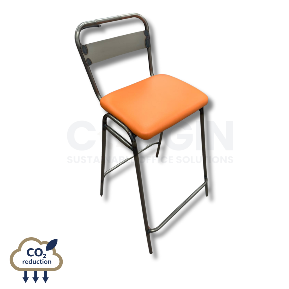 Industrial Style High Stool