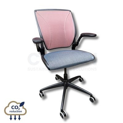 Humanscale - Diffrient World Chair - Red/Grey
