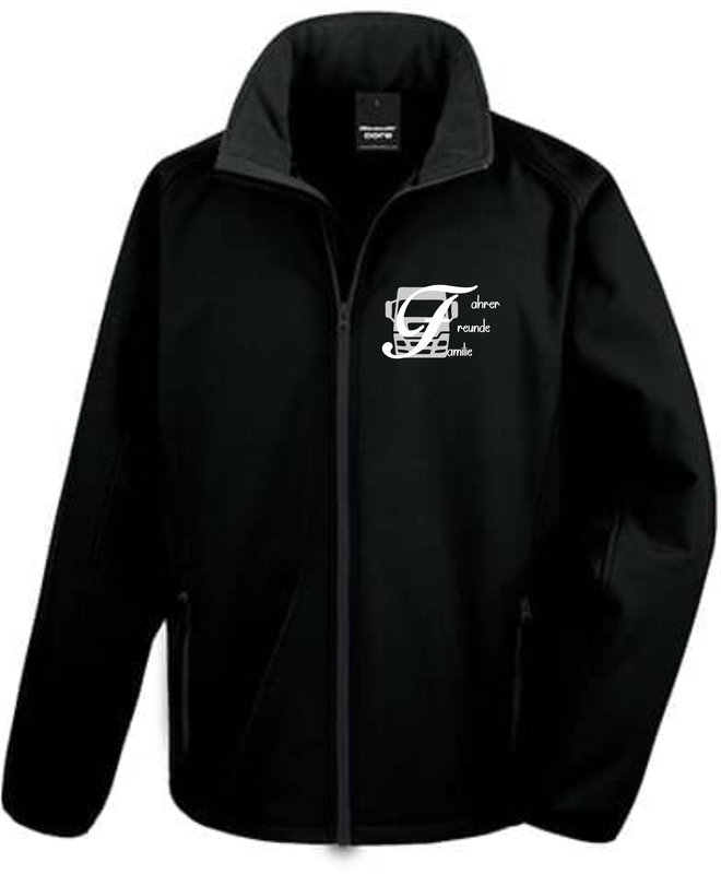 Softshelljacke mit Aufdruck