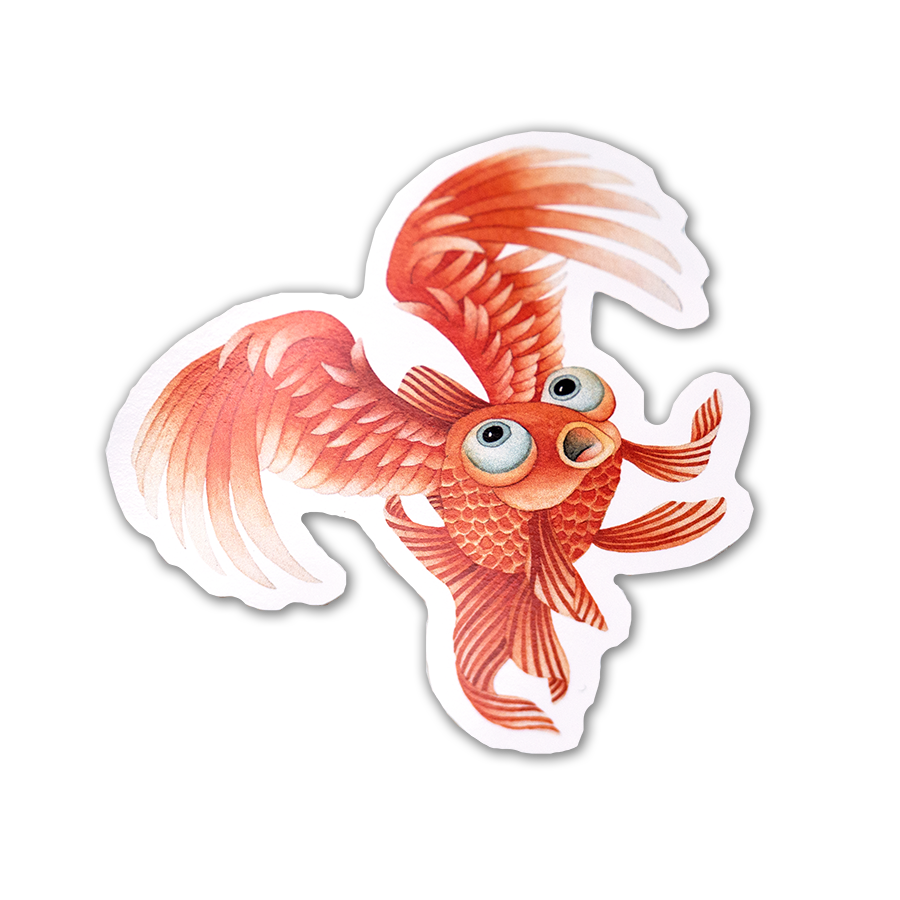 Flying Fish III Sticker