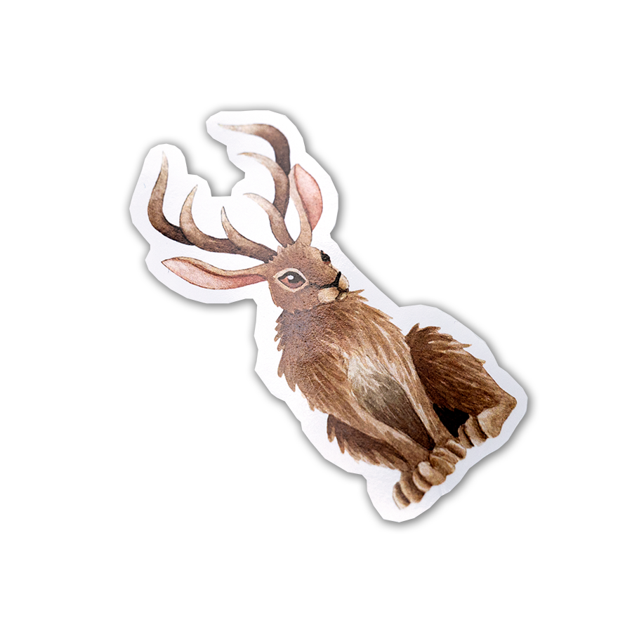 Jackalope Sticker