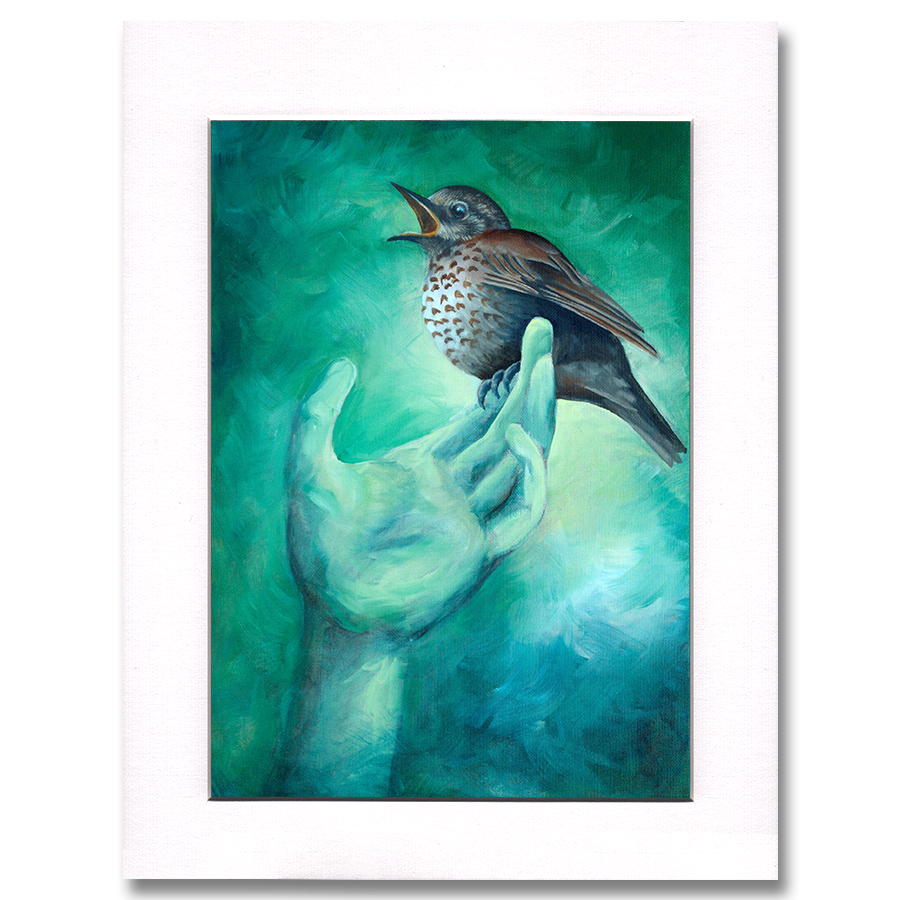 A Soulful Song Print