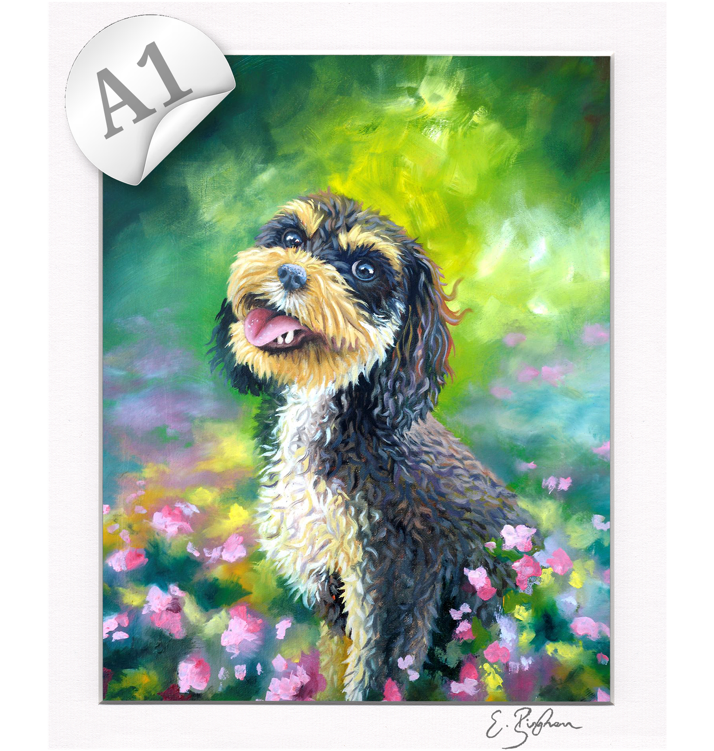 Custom Pet Portrait - LARGE (A1)