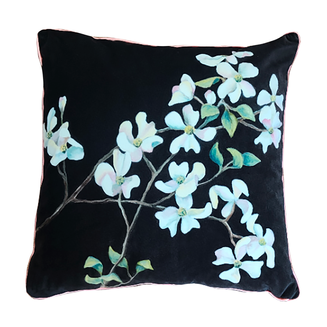 Blossom Soft Velvet Cushion