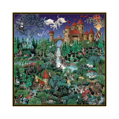 Enchanted Forest Silk Scarf