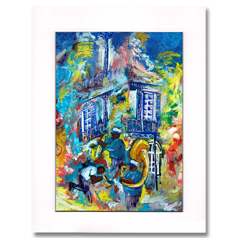 The Sound of New Orleans Print