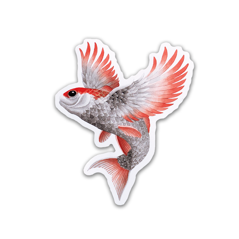 Flying Fish I Sticker