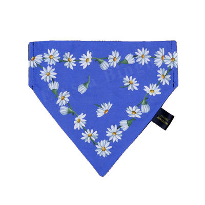 Daisy Chains Pet Bandana ...blue