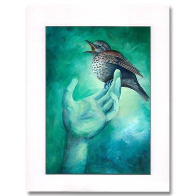 A Soulful Song Print