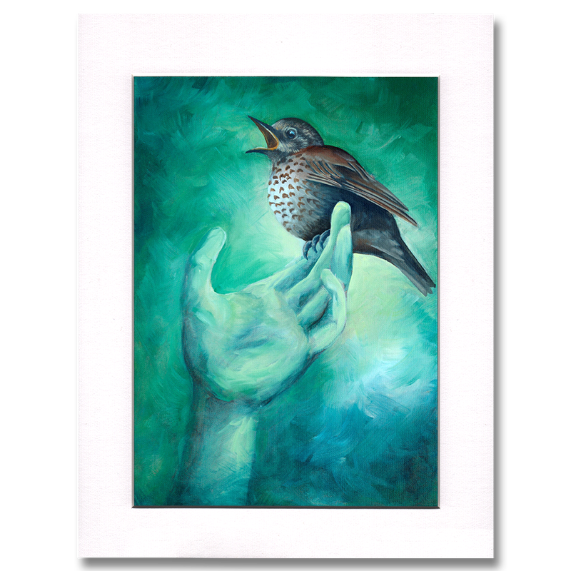 A Soulful Song Print