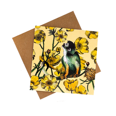 Monkey & Buttercups ...yellow