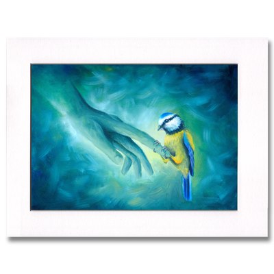 When Love Visits Print