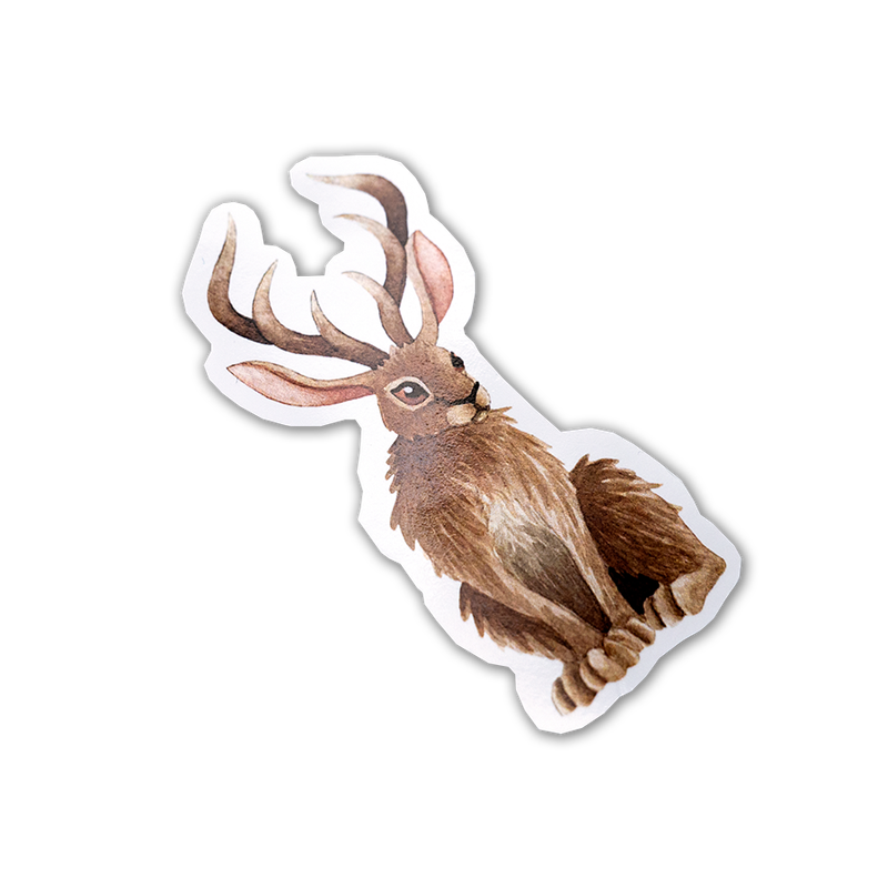 Jackalope Sticker