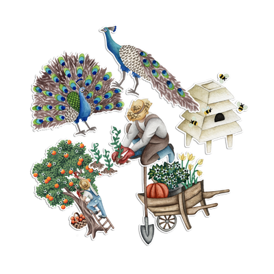 Gardeners World ...sticker pack