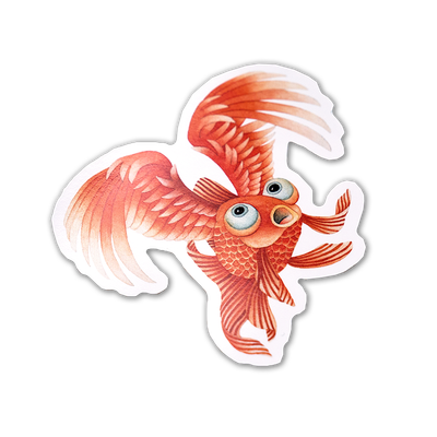 Flying Fish III Sticker