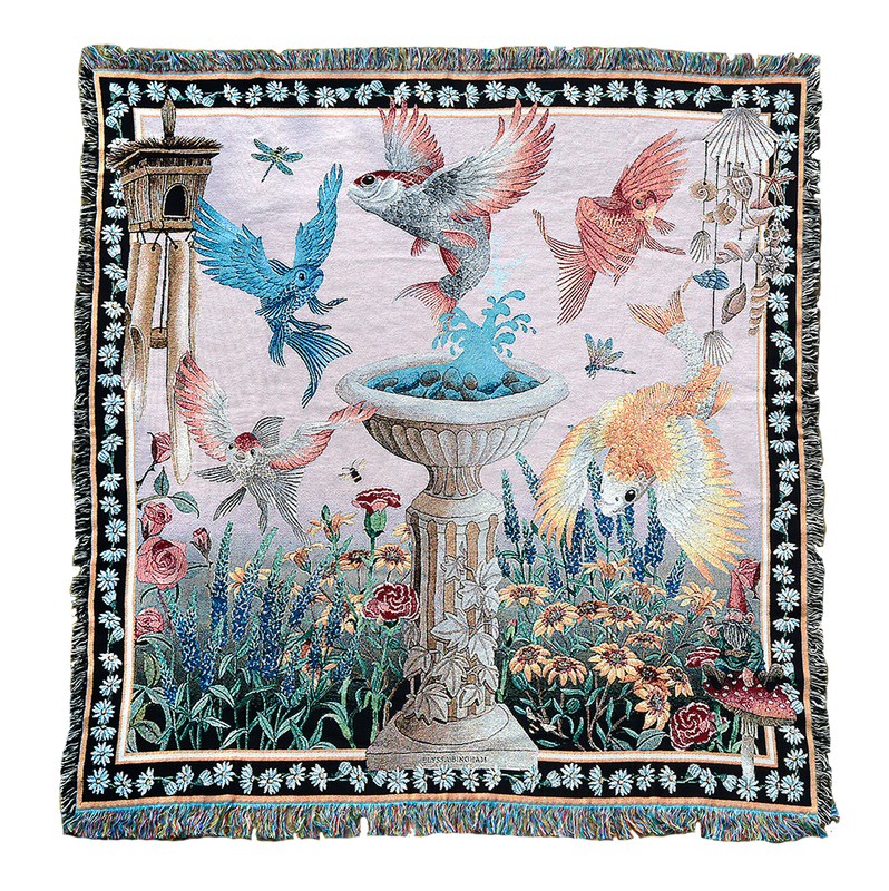 Pisces Volantes Tapestry Blanket
