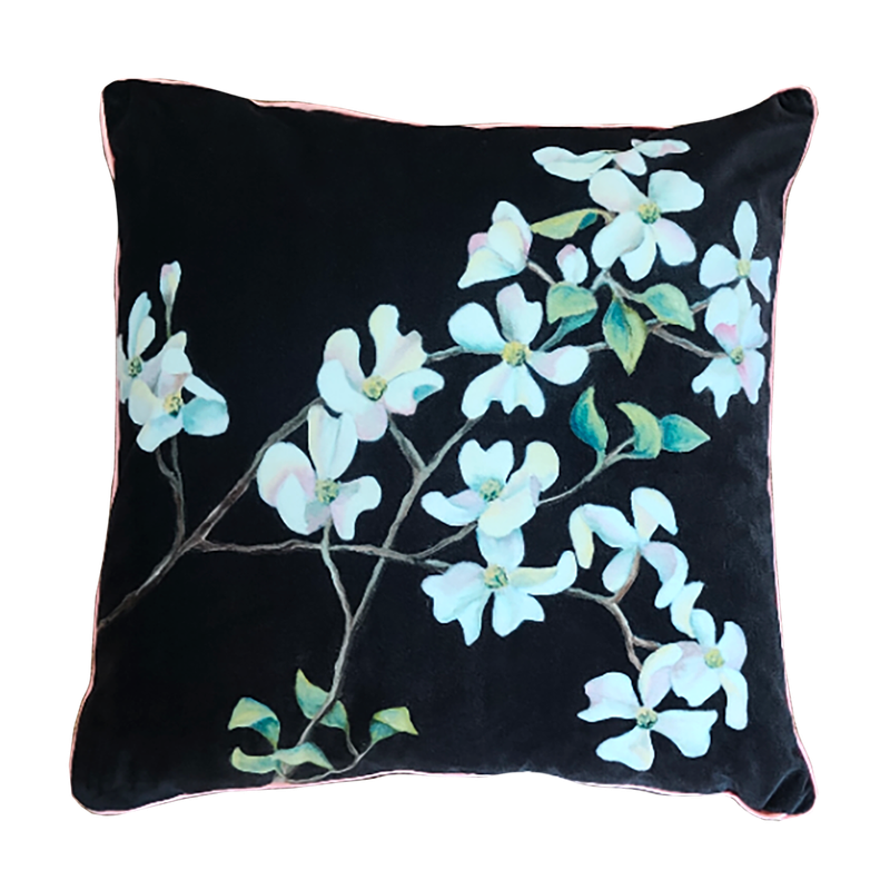 Blossom Soft Velvet Cushion