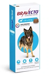 BRAVECTO L 20 - 40KG (AZUL)