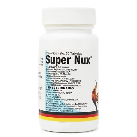 SUPER NUX 50 TABLETAS