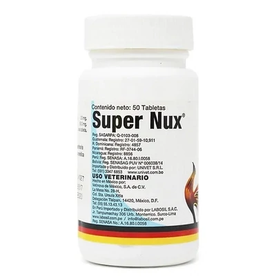SUPER NUX 50 TABLETAS
