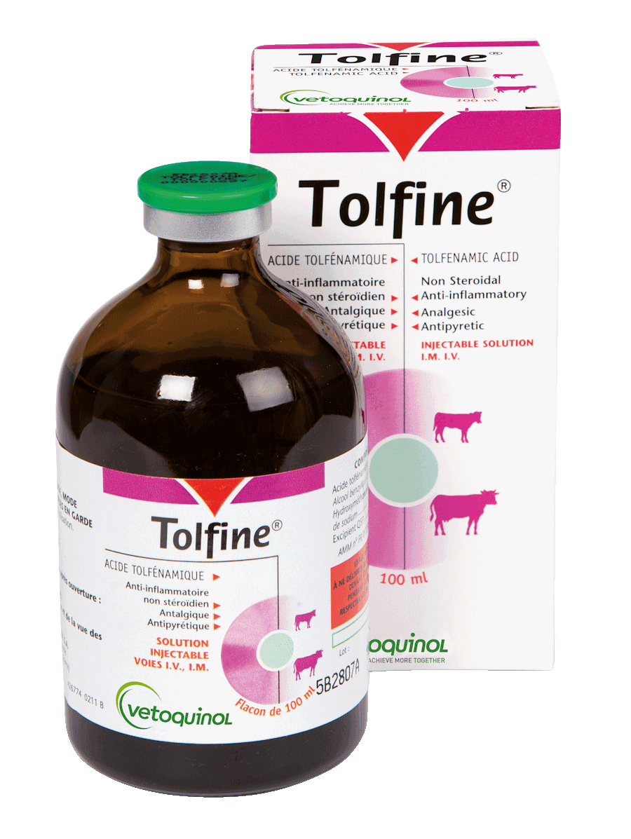 TOLFINE 100 ML SOLUCION INYECTABLE