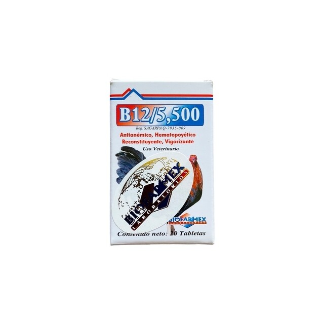 B12/5500 20 TABLETAS