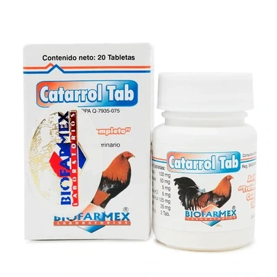 CATARROL 20 TABLETAS