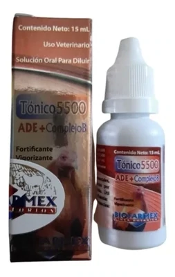 TONICO 5,500 ADE + COMPLEJO B 15 ML