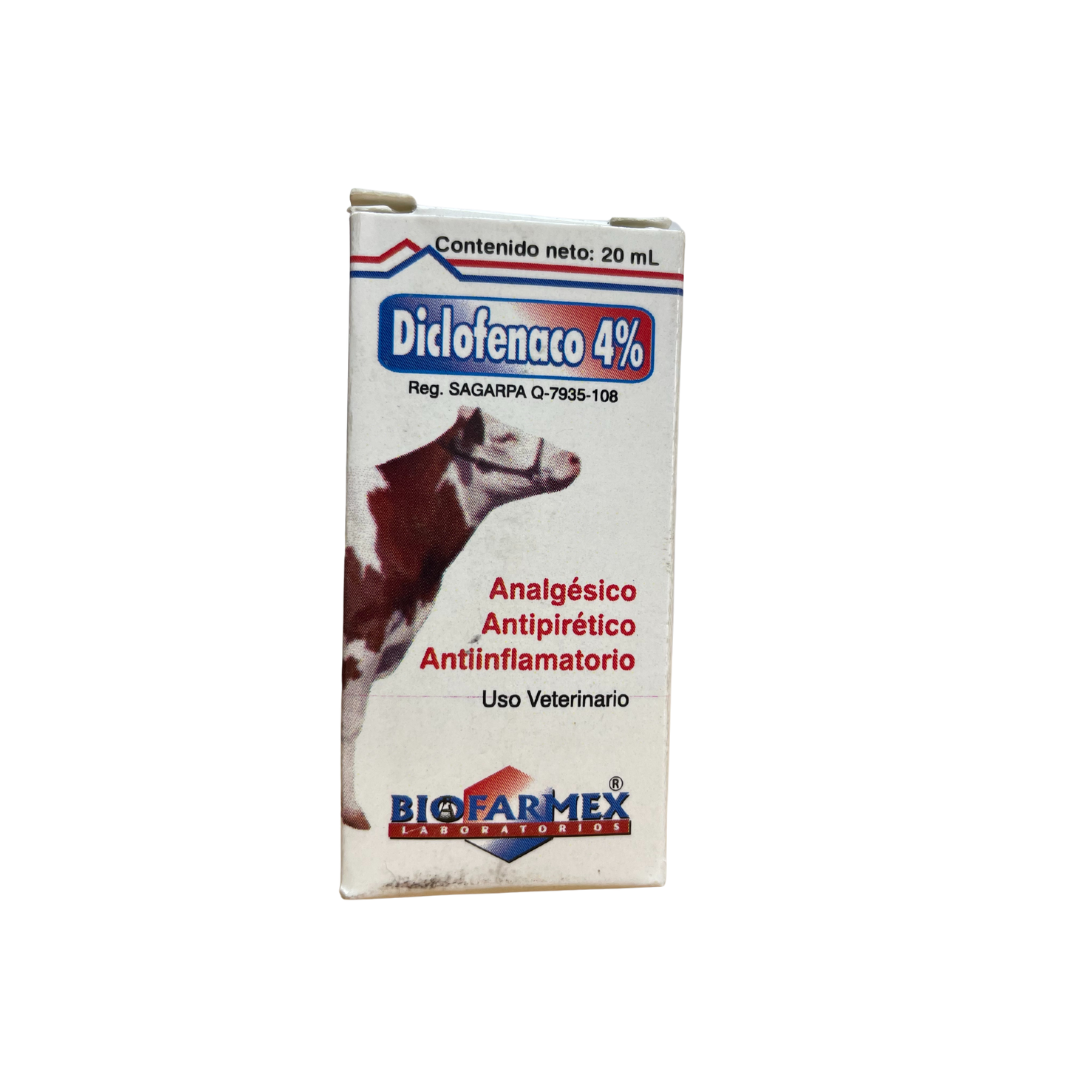 DICLOFENACO 4%  20ML