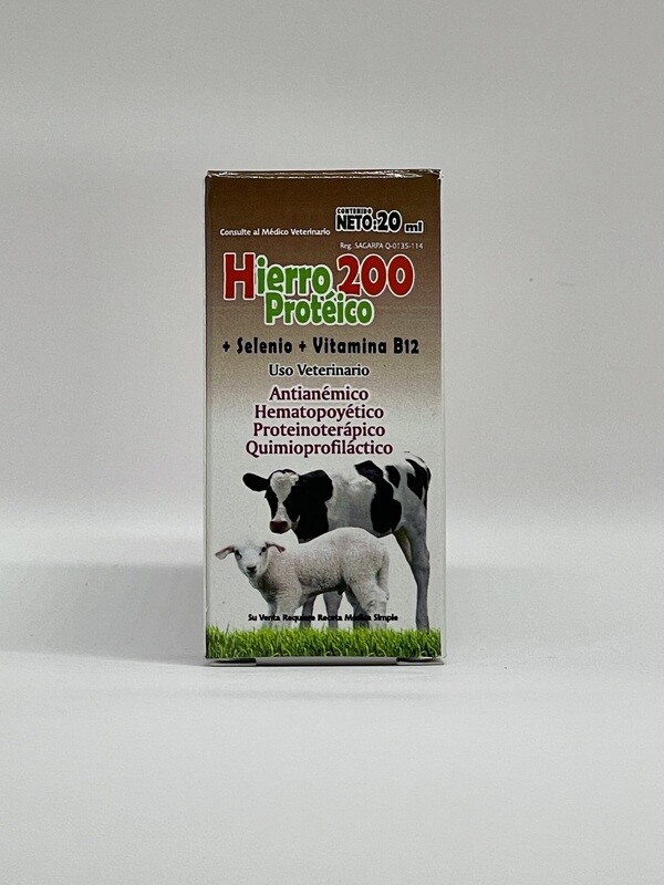 HIERRO 200 PROTEICO 20ML