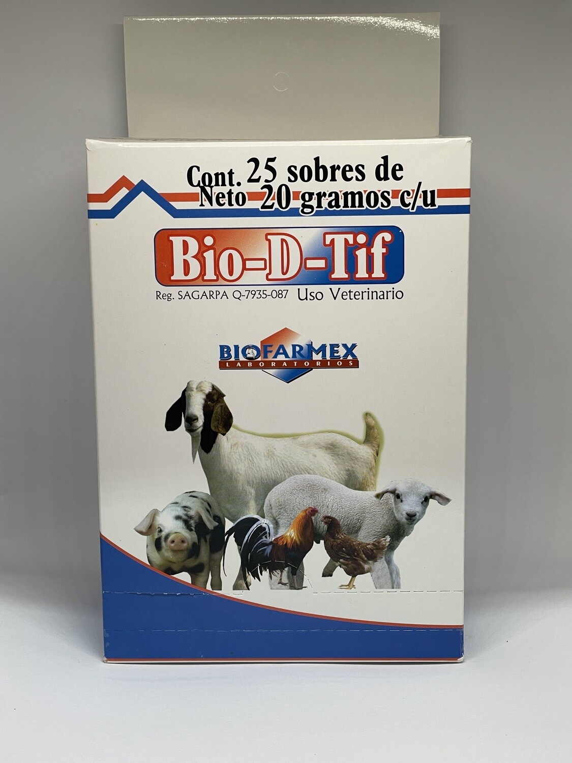 BIO D TIF CAJA 25 SOBRES