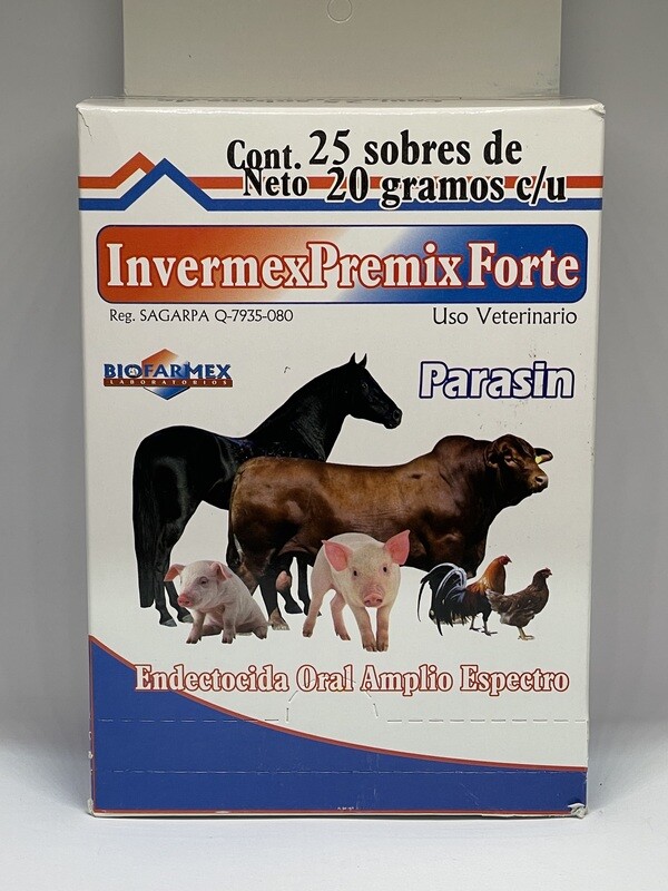 INVERMEX PREMIX FORTE CAJA 25 SOBRES