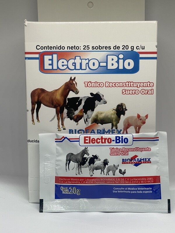 ELECTRO-BIO CAJA 25 SOBRES
