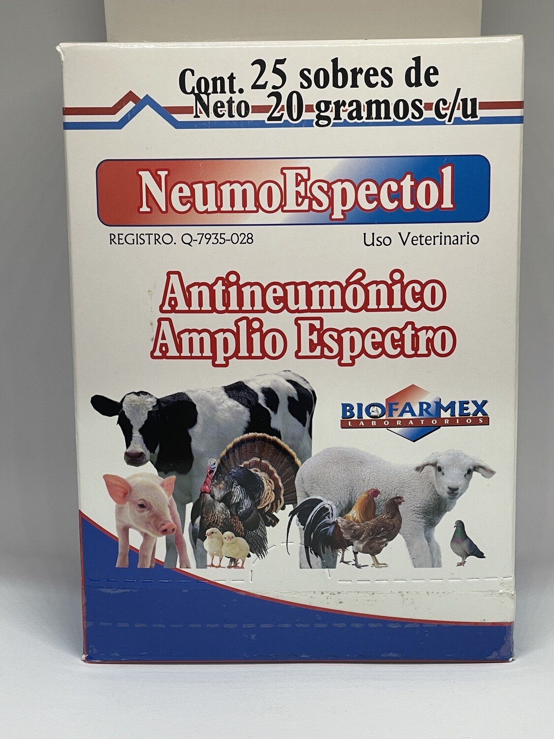 NEUMO ESPECTOL CAJA 25 SOBRES