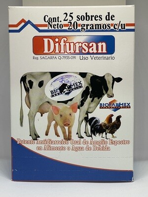 DIFURSAN CAJA 25 SOBRES