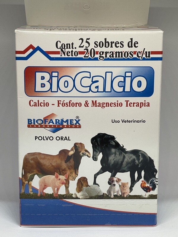 BIOCALCIO CAJA 25 SOBRES