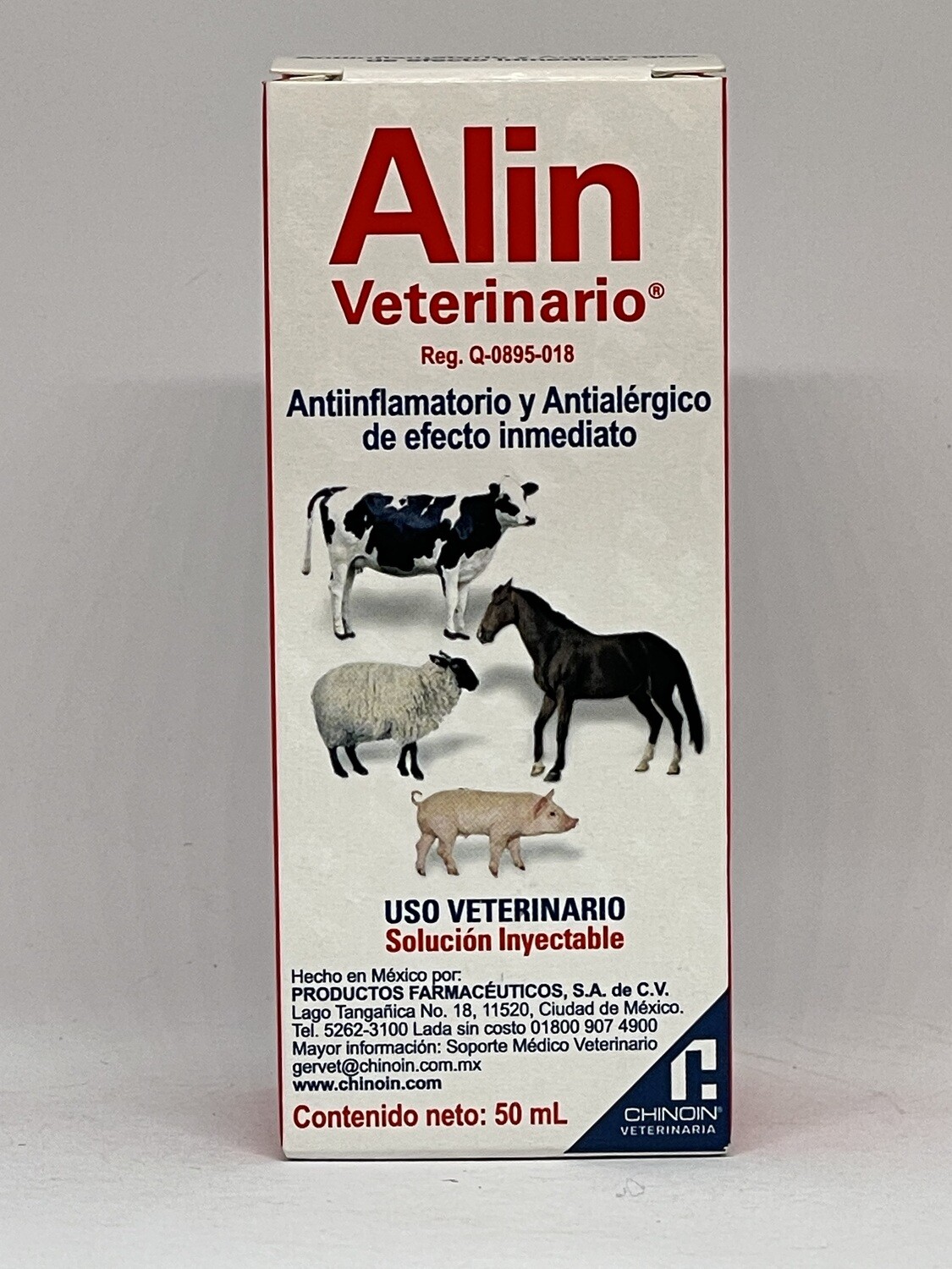 ALIN VETERINARIO INYECTABLE 50 ML
