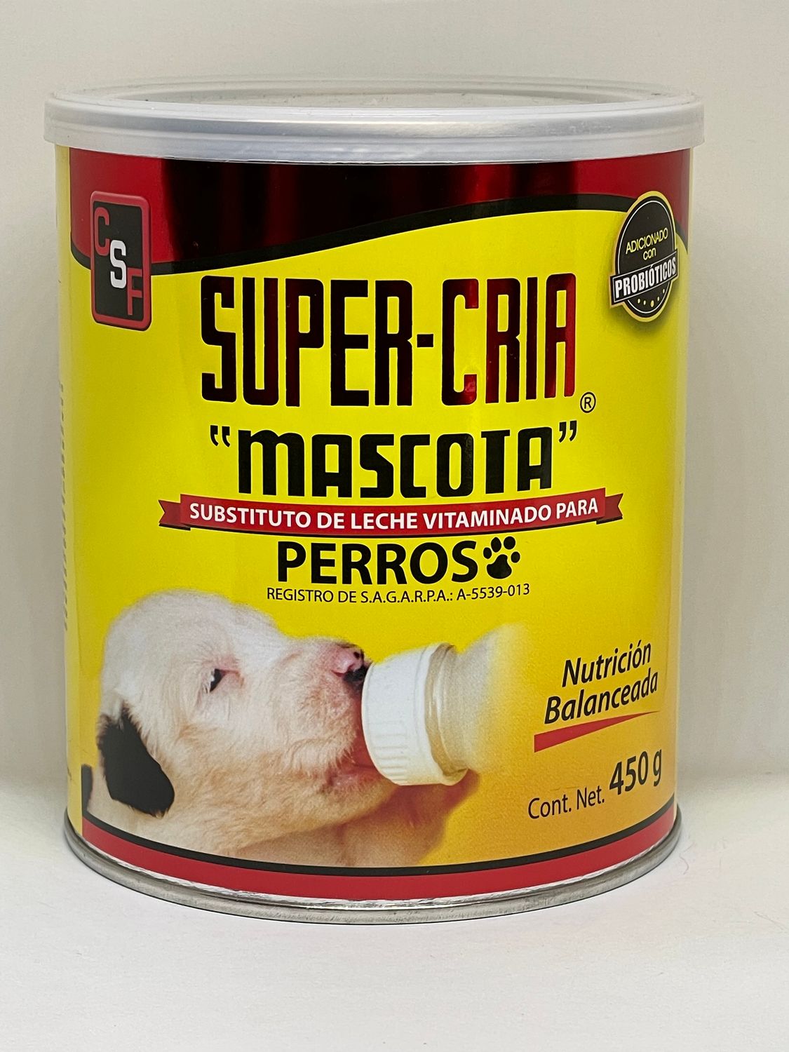 SUPER CRIA MASCOTAS 450 G