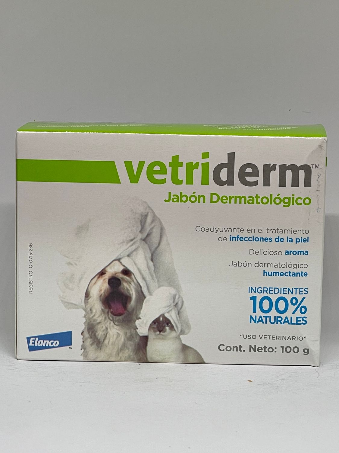 VETRIDERM JABON DERMATOLOGICO 100 G