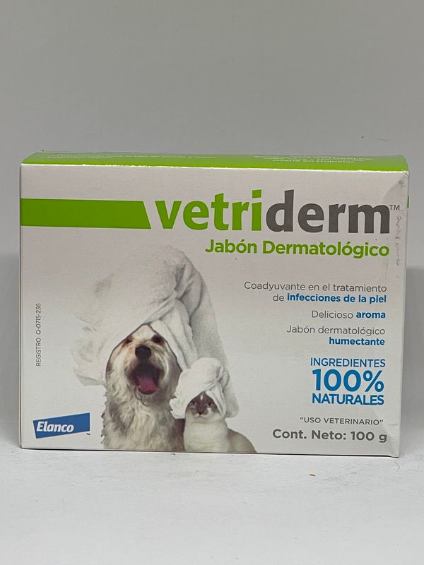 VETRIDERM JABON DERMATOLOGICO 100 G